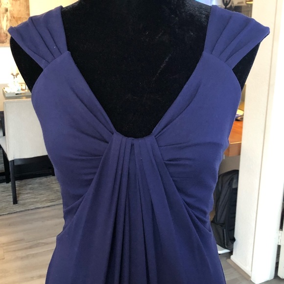 LONDON TIMES royal purple dress size SMALL - Picture 2 of 6